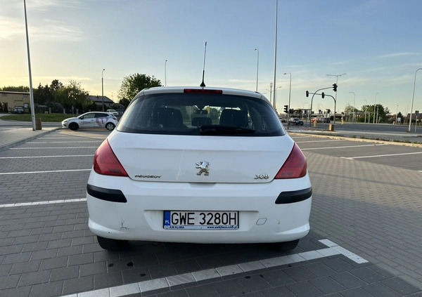 Peugeot 308 cena 9300 przebieg: 296500, rok produkcji 2008 z Rumia małe 79